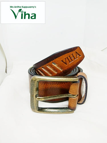 Viha Men's Leather Belt