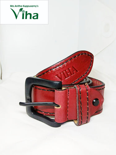 Viha Men's Leather Belt