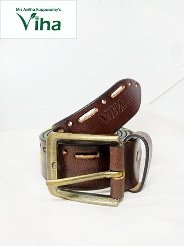 Viha Men's Leather Belt