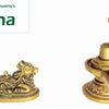 Shiva Lingam With Nandhi, the lingam (symbol of Lord Shiva) with Nandhi (sacred bull)