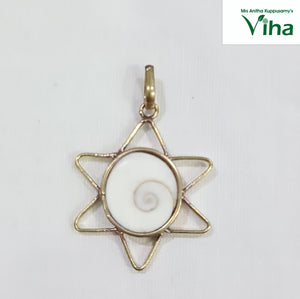 Gomathi Chakra Star Brass Pendant