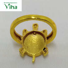 Tortoise Ring/Turtle Ring With Yantra