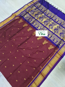 kalyani Cotton Silk Saree with blouse /கல்யாணி காட்டன் சில்க் புடவை (inclusive of all taxes)