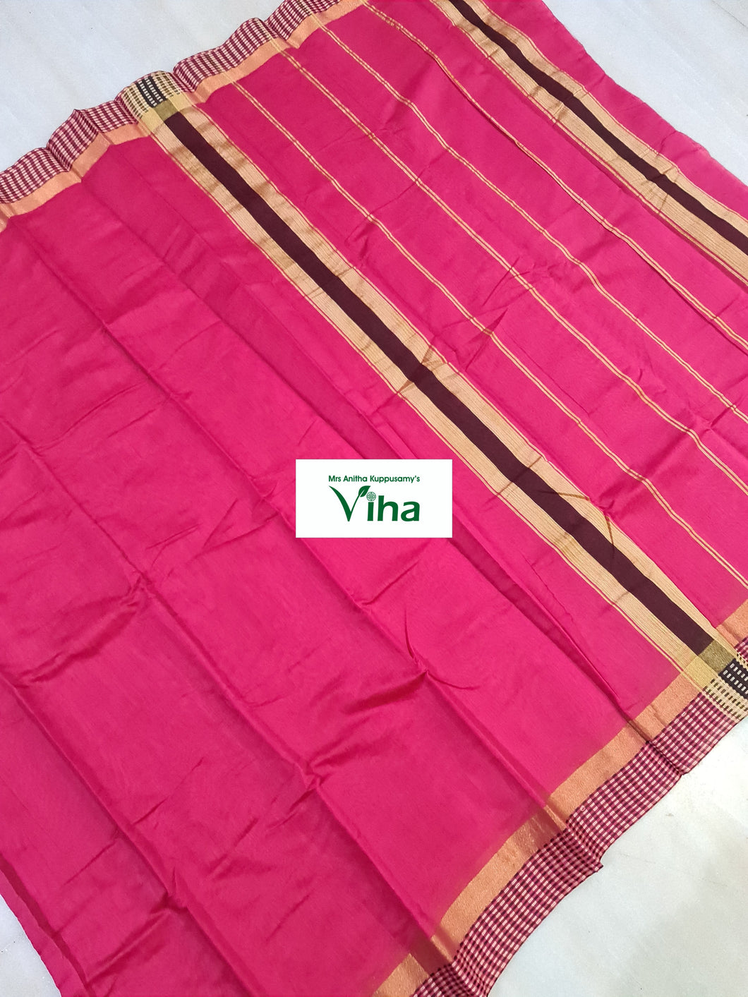 Handloom Pure Cotton Saree(inclusive of all taxes)