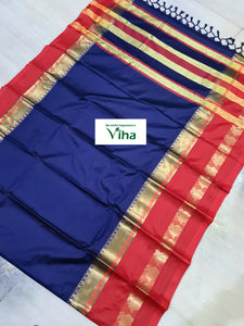 Cotton Silk Saree with Running blouse (inclusive of all taxes)