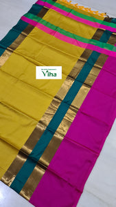 Cotton Silk Saree with running blouse (inclusive of all taxes)