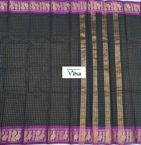 Pure cotton saree with blouse (inclusive of all taxes)
