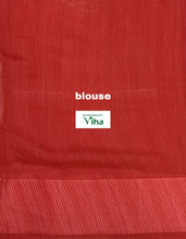 LINEN COTTON SILK SAREE WITH BLOUSE (inclusive of all taxes)