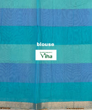 Cotton Silk Checked Zari Border Saree with Running Blouse (inclusive of all taxes)
