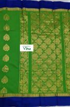 Premium quality cotton silk saree with blouse (inclusive of all taxes)