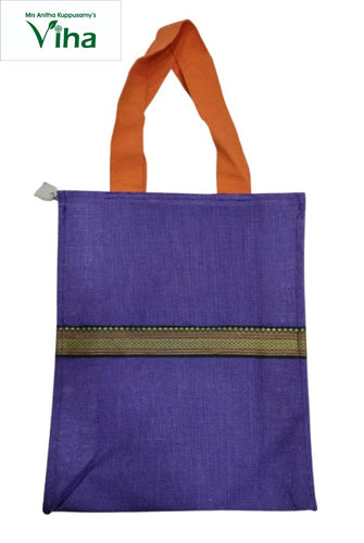 Jute Bag with Zip