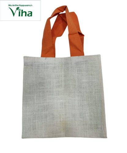 Jute Bag with Zip