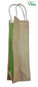 Jute Water Bottle Bag