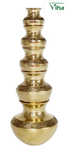 Lakshmi Kuberar Lucky Pot Brass (kuberar panai)