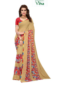 Soft Georgette Saree with Blouse
