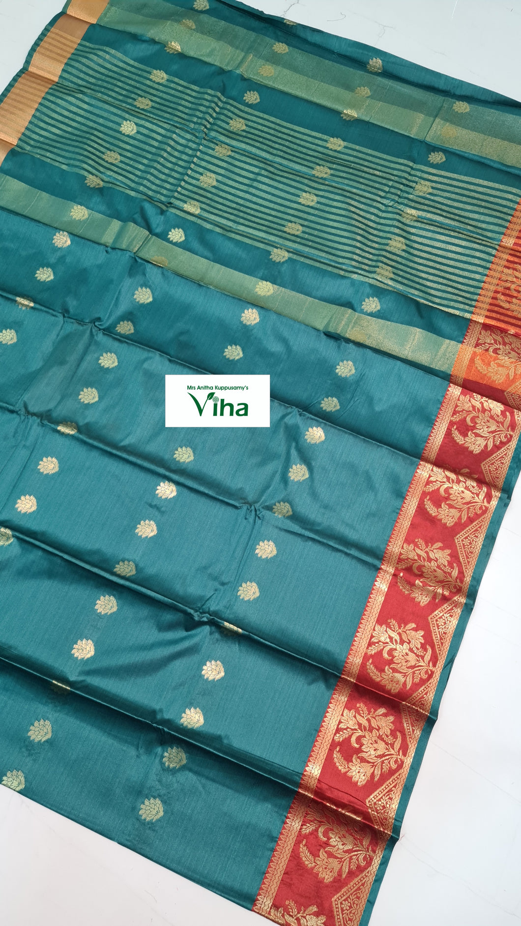 Cotton Silk Saree with Blouse (inclusive of all taxes)Code no:-S-028