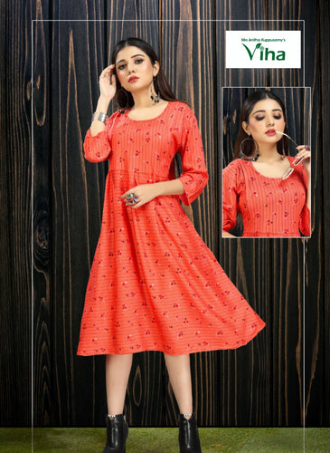 Feeding Kurti Full Stitched L,XL,XXL (Inclusive Of All Taxes)