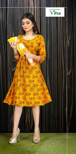 Feeding Kurti Full Stitched L,XL,XXL (Inclusive Of All Taxes)