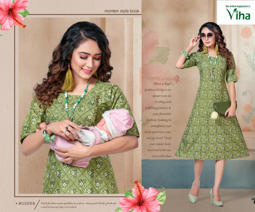 Feeding Kurti Full Stitched L,XL,XXL (Inclusive Of All Taxes)
