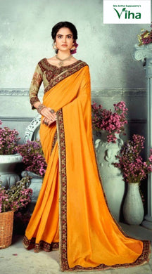 Fancy Embroidery Saree with Blouse