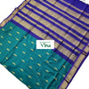 Kalyani Cotton Silk Saree with Blouse with woven horizontal stripes