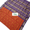 Kalyani Cotton Silk Saree with blouse and fringe edge