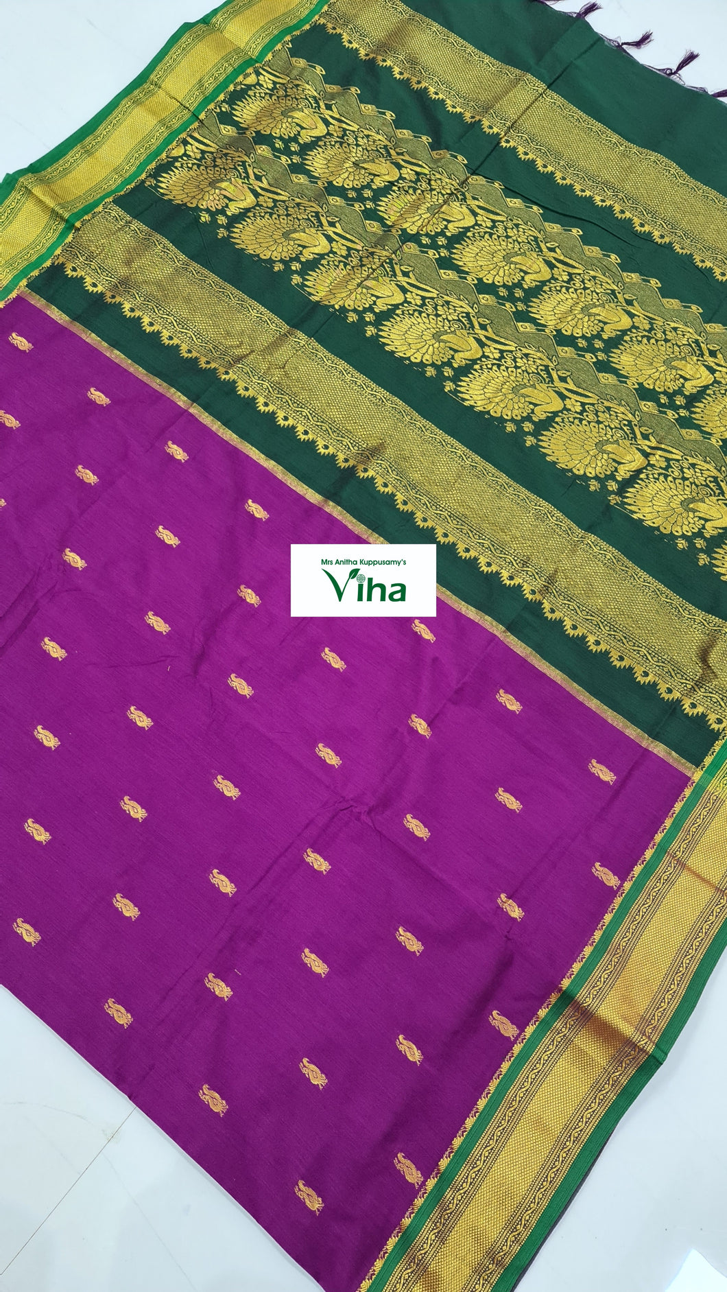 Kalyani Cotton Saree with Grand blouse (inclusive of all taxes)