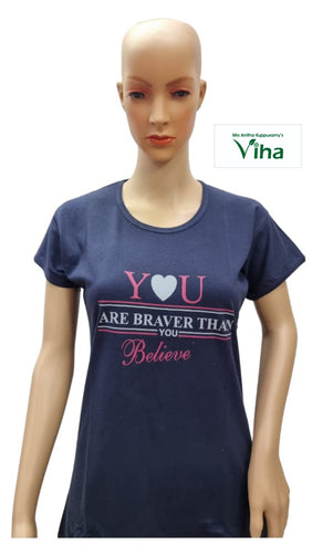 Premium Quality Women T-Shirt XL