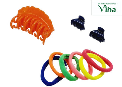Hair Clips with Hair Band