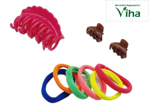 Hair Clips with Hair Band
