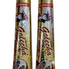 Readymade Mehandi Tube, two gold-toned foil squeeze tubes with pointed caps, decorated with script and illustrations