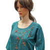 Rayon Kurti with Embroidery work XXL
