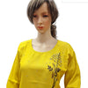 Rayon Kurti with Embroidery work XXL
