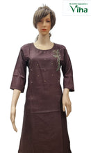 ﻿Rayon Kurti with Embroidery work XXL