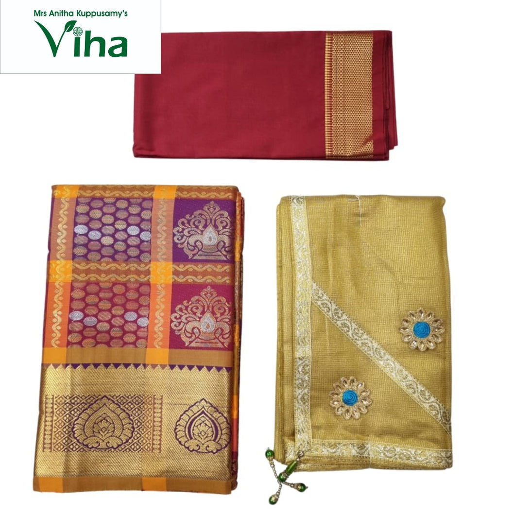 Apoorva Silk Half Saree Set