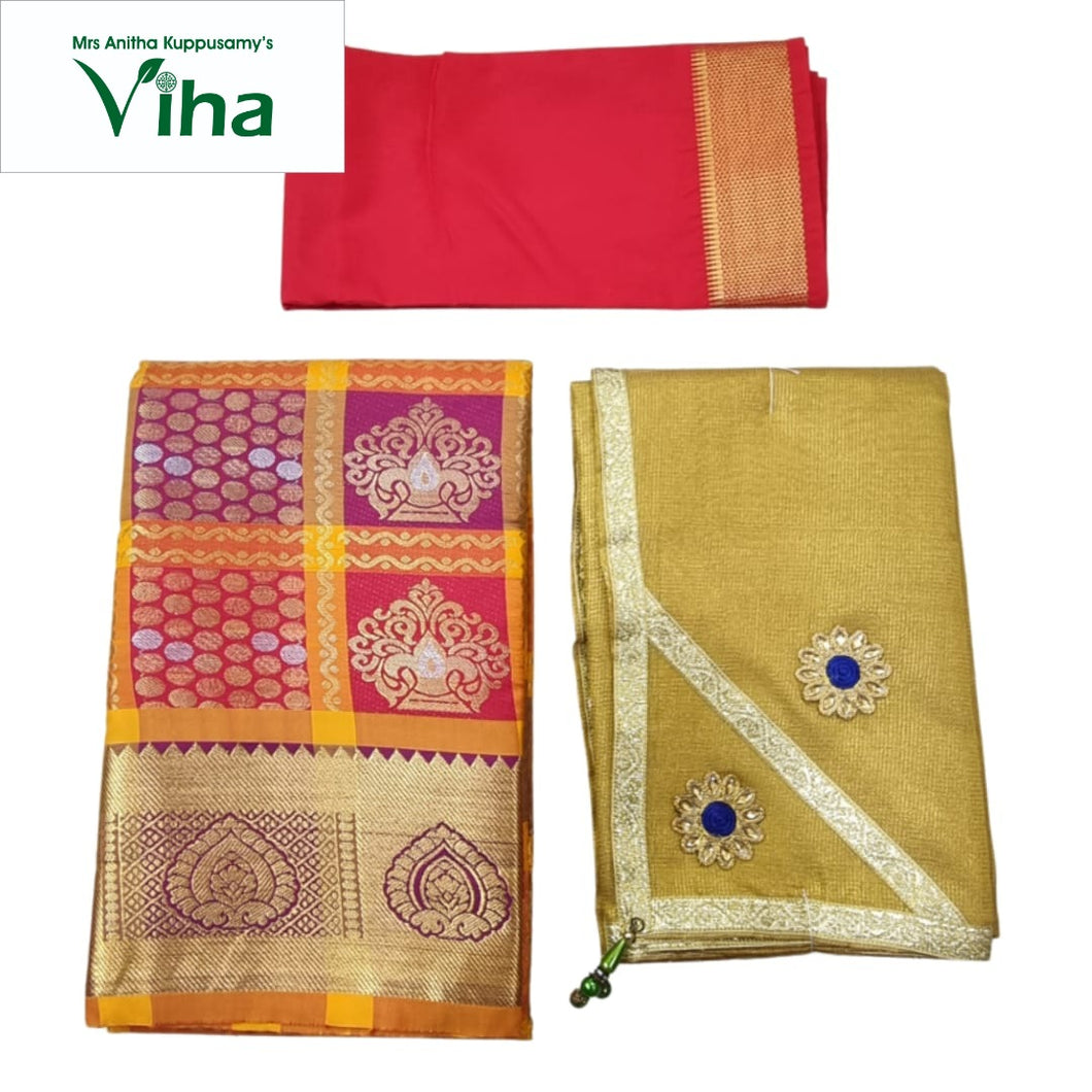 Apoorva Silk Half Saree Set