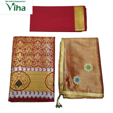 Apoorva Silk Half Saree Set