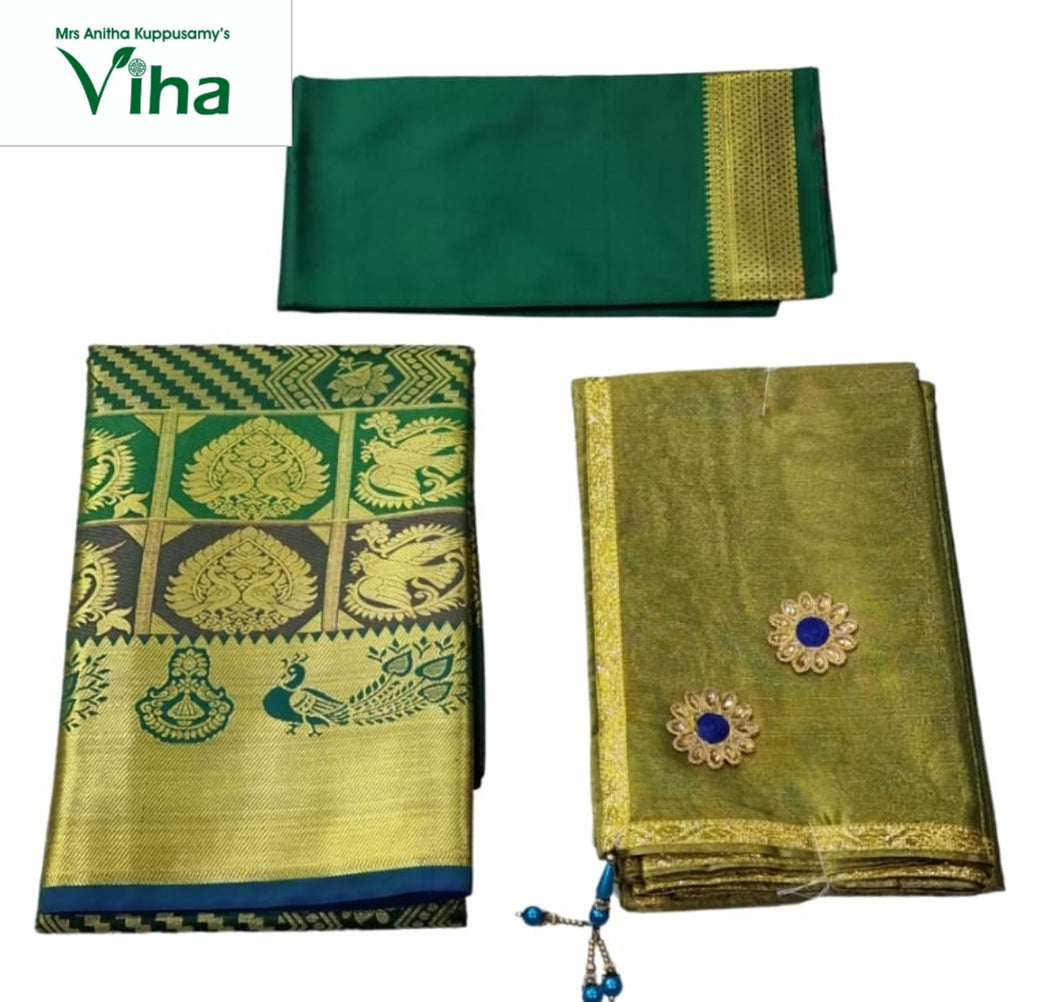 Apoorva Silk Half Saree Set