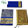 Apoorva Silk Half Saree Set with floral patterned weaving and circular embellishments