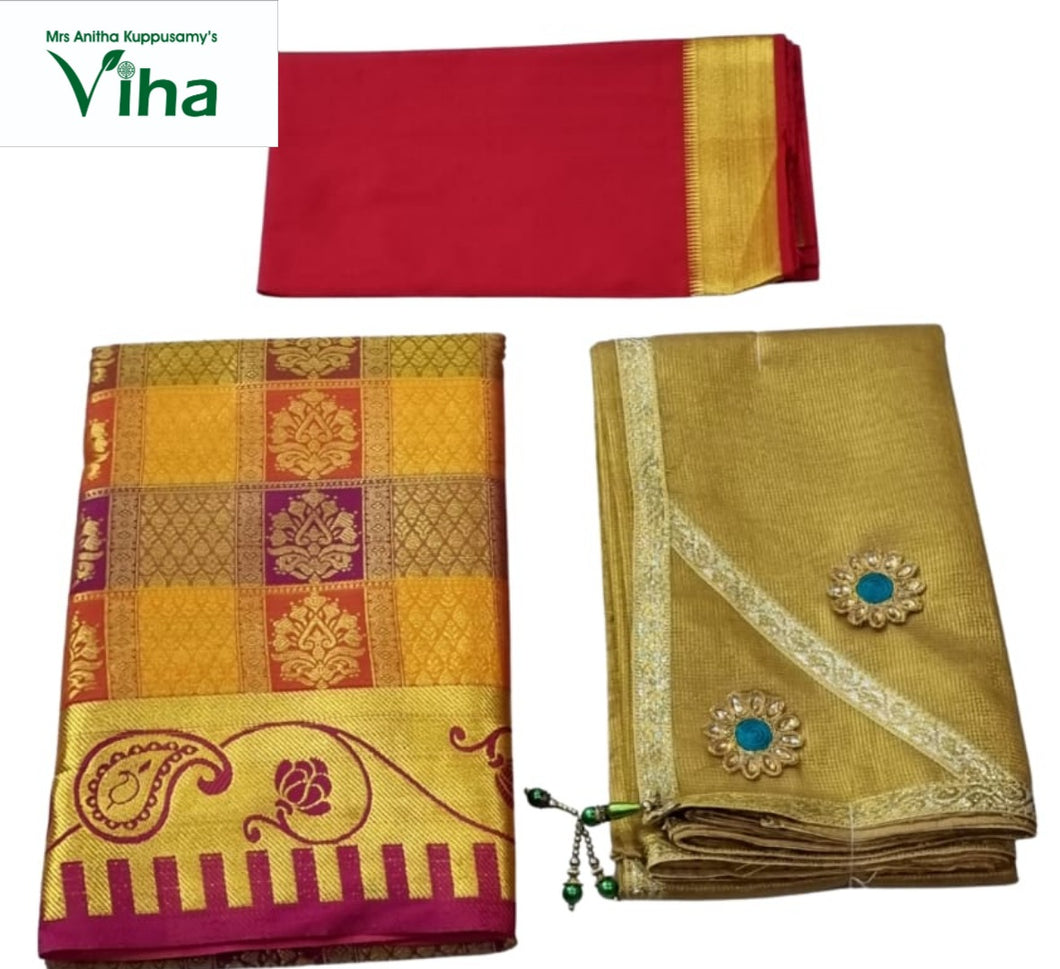 Apoorva Silk Half Saree Set