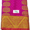 Silk Pavadai with running Blouse 8 to 16 years, geometric background and triangular border