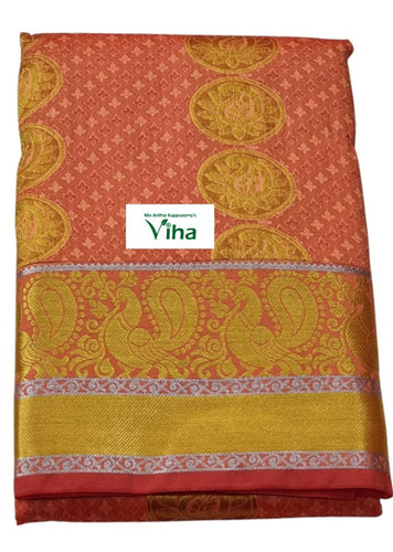 Semi Silk Pavadai with running Blouse 8 to 16 years

Age