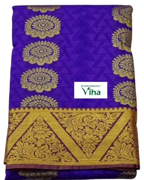 Silk Pavadai with running Blouse 8 to 16 years, folded cloth
