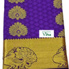 Silk Pavadai with running Blouse 8 to 16 years, small patterned shapes