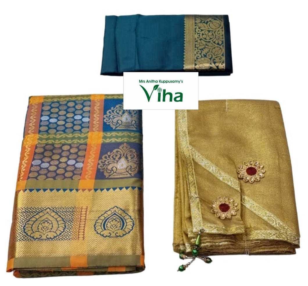 Apoorva Silk Half Saree Set