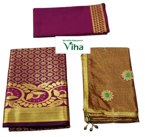 Apoorva Silk Half Saree Set
