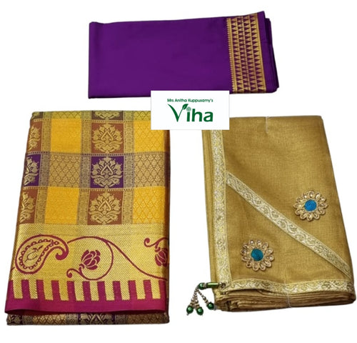 Apoorva Silk Half Saree Set