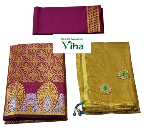 Apoorva Silk Half Saree Set