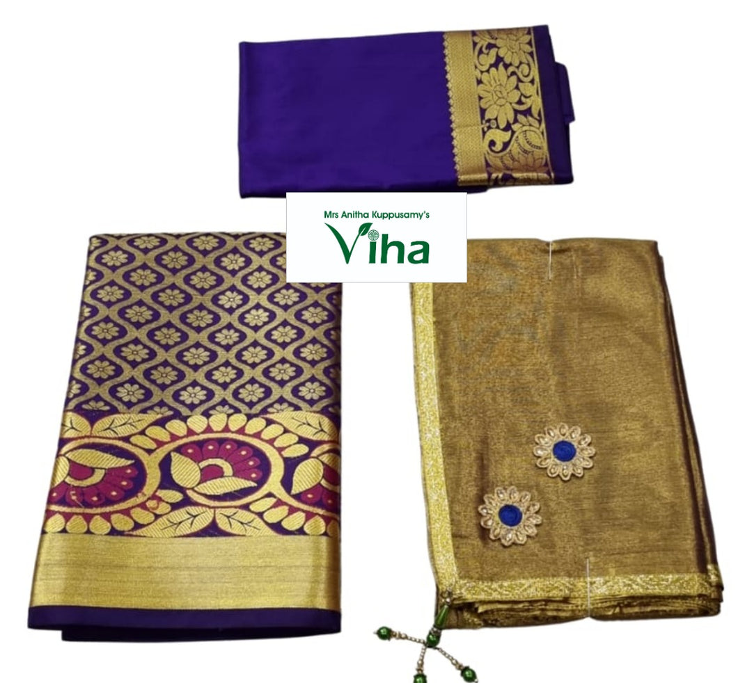 Apoorva Silk Half Saree Set