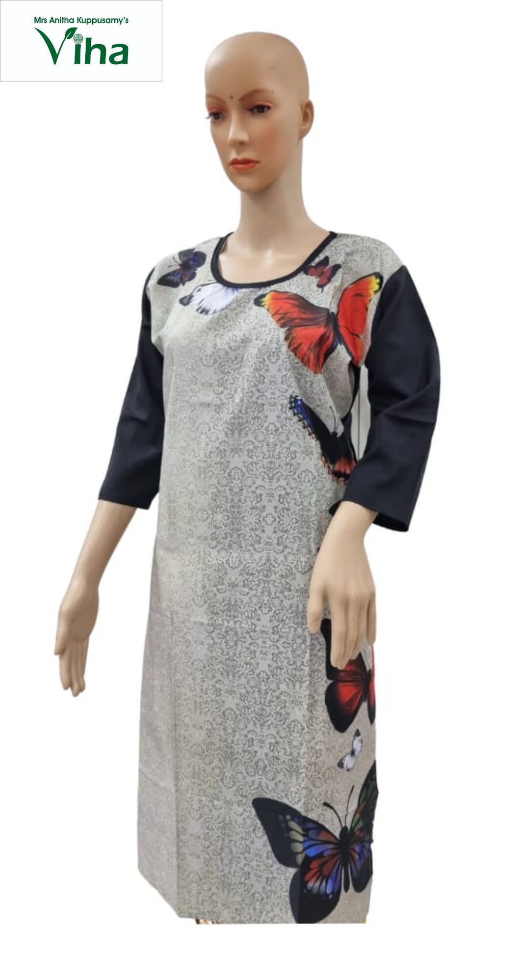 American Crepe Kurti

Size :- XXL